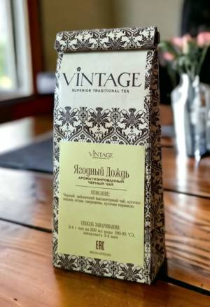 Чай черный Ежевика в йогурте